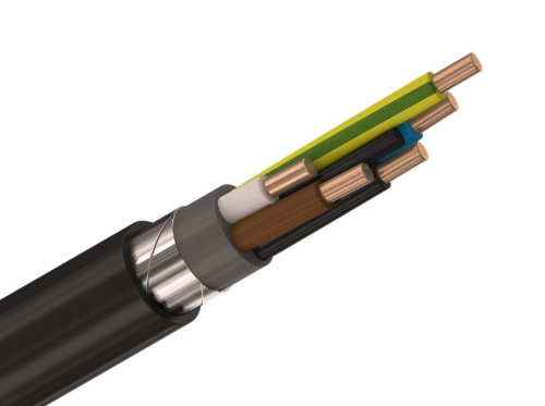 Кабель ВБШвнг(А)-FRLS 5х2,5 ок(N,PE)-0,66 ГОСТ 31996-2012