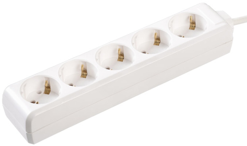 Удлинитель У05 5 мест с заземлением 5м 3х1мм2 16А/250 IEK