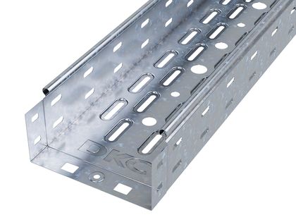 Лоток перфорированный 100х80 L3000, горячеоцинкованный DKC