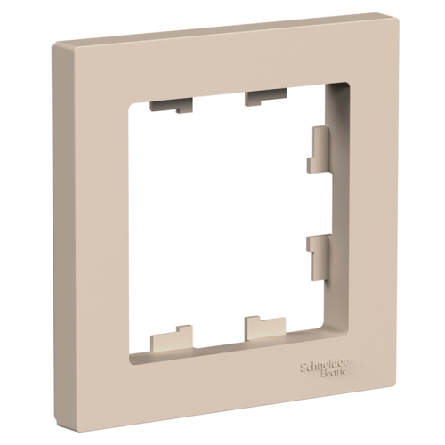 Рамка 1-постовая, ПЕСОЧНЫЙ, ATLASDESIGN