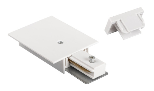 Аксессуар к шинопроводу PTR/R EC-WH Комплект торцевых элементов белый (встраиваемый) Jazzway