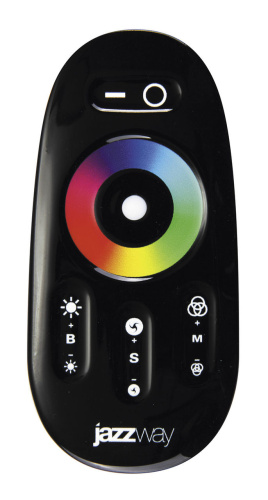 Контроллер PRC-4000RF RGB BL (черный)   12/24V 216/432Вт Jazzway
