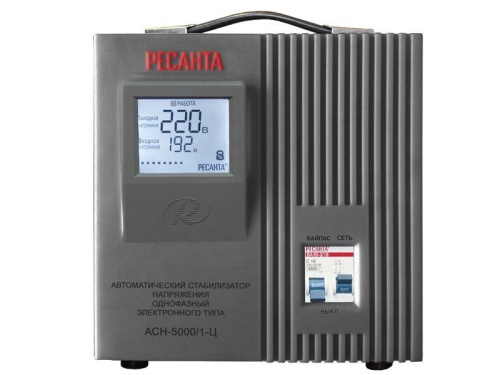 Стабилизатор АСН-5000/1-Ц Ресанта 
