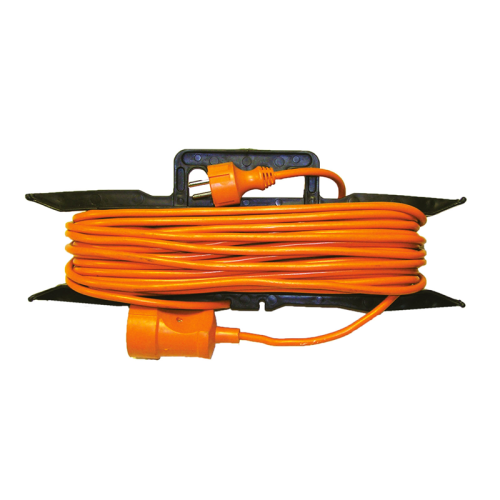 Удлинитель-шнур силовой на рамке УШз16 TDM (штепс. гнездо/30м ПВС 3х1,5) У1-13046