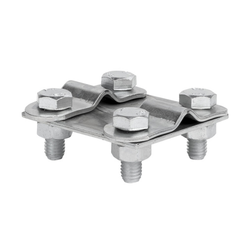 Зажим контрольный прут-прут (пластина 57x57мм) HZ EKF PROxima