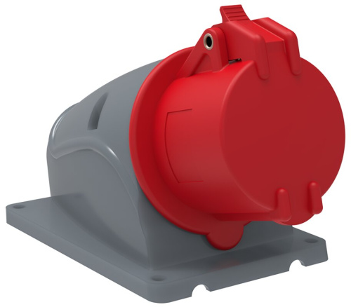 Розетка стационарная ССИ-114 16А-6ч/380-415В 3P+PE IP44 MAGNUM IEK
