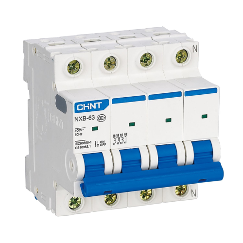 Авт. выкл. NXB-63S 4P 63А 4,5кА х-ка С (R) (CHINT)