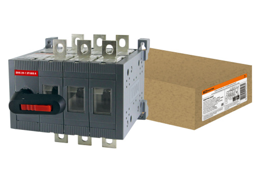 Рубильник ВНК-39-1 3П 80А реверсивный TDM