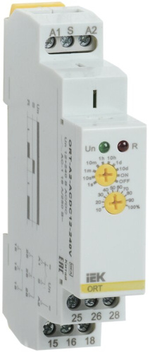 Реле задержки включения ORT 2 контакта 12-240В AC/DC IEK