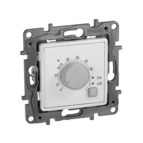 Термостат электронный с индикацией 16А 230В алюминий ETIKA