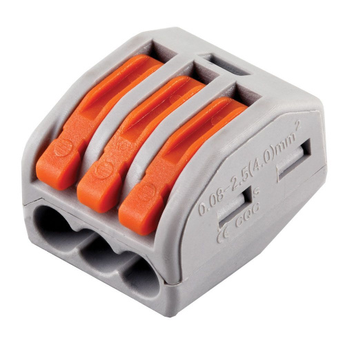 Клемма монтажная 3-проводная, LD222-413