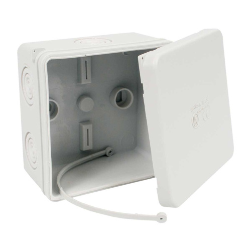 Коробка распределительная для О/П HF IP65 003.CS.K (KB) 88х88х48мм RAL7035 