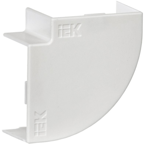 Поворот на 90град КМП 25х16 белый (4шт/компл) ELECOR IEK
