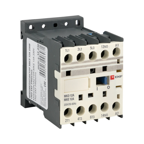 Миниконтактор МКЭ 12А 230В 1NО  EKF PROxima