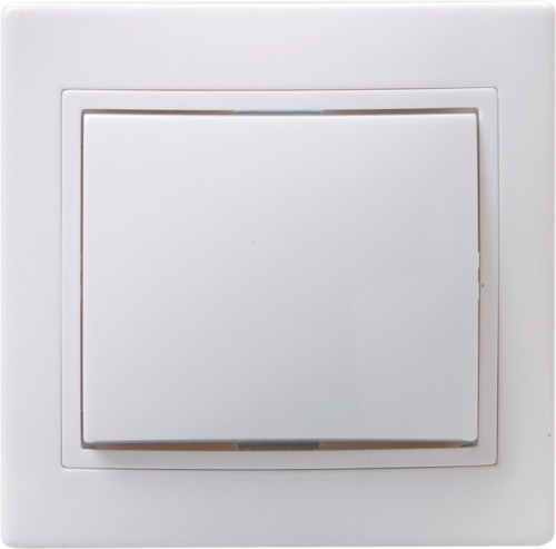 Выключатель 1-клавишный 10А ВС10-1-0-КБ белый KVARTA GENERICA