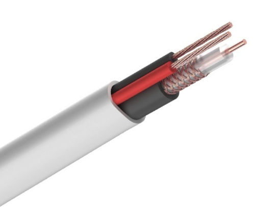 Кабель КВК-В-2+2x0,75 мм² (Cu/CCA) (96) белый, 200 м, PROconnect