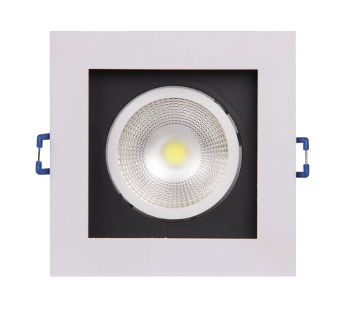 Светильник встраиваемый карданный PSP-S 211  1x8W 4000K 55° White IP40