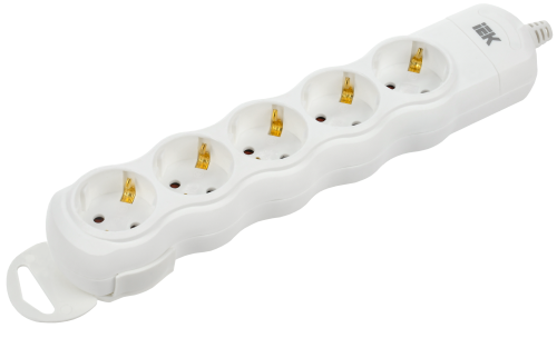 Розетка переносная разборная РПр05 5 мест IEK