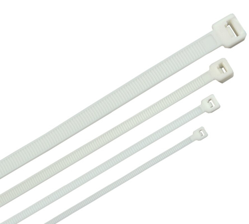 Хомут кабельный морозостойкий Хкм 4,8х380мм белый (100шт) IEK