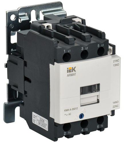 Контактор КМИ-А-35012 LC1D 50А 230В/АС3 1NO/1NC ARMAT IEK