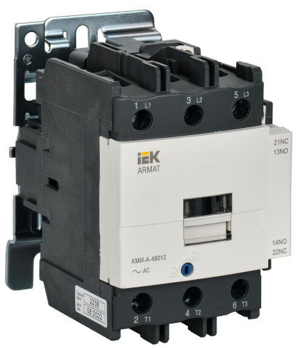 Контактор КМИ-А-48012 LC1D 80А 400В/АС3 1NO/1NC ARMAT IEK