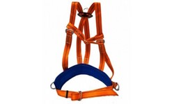 Удерживающая привязь УПС IIД (строп лента, с наплечными лямками)