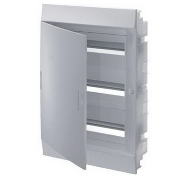 Бокс в нишу 36м непрозрачная дверь две ABB Mistral41