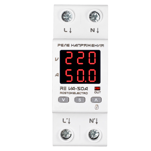 Реле напряжения RE VA-50A
