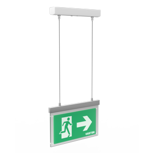 Световой указатель "ВАРТОН" Flip-подвесной серии Advanced 3W IP40 3ч