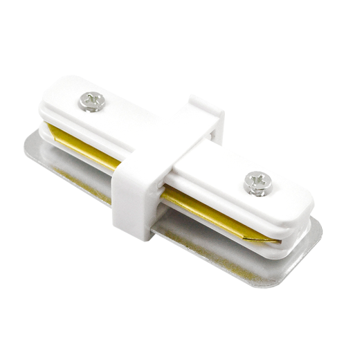 Аксессуар к шинопроводу PTR CI-WH Коннектор белый I-обр. Jazzway