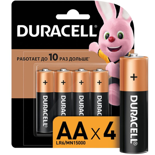 Элемент питания Duracell  LR6-4BL BASIC 