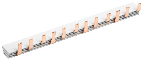 Шина соединительная типа PIN (12 штырей) 3Р 63А (22см) IEK