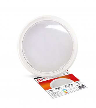 Светильник светодиодный СПБ-2-КРУГ 10Вт 230В 4000К 800Лм 155мм белый IN HOME