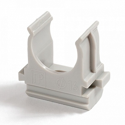Крепеж-клипса d20 мм Полистирол (100шт/1500шт уп/кор) Промрукав