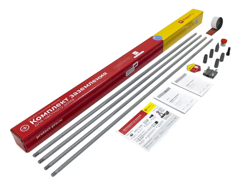 Комплект заземления Protectpro оцинкованная сталь (16мм), 6м 3006Zn