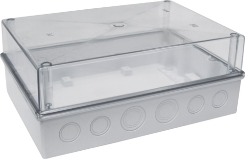 Корпус пластиковый КМПн 5/16 с прозр. кр. IP55 KREPTA 5 IEK