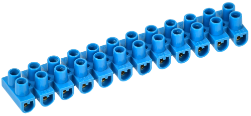 Зажим винтовой ЗВИ-3 н/г 1,0-2,5мм2 12пар синие IEK
