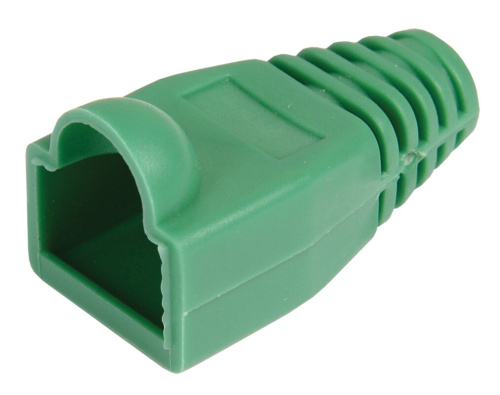 Колпачок изолирующий для разъема RJ-45 PVC зеленый ITK