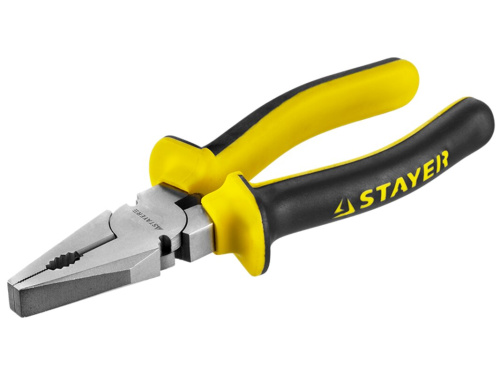 Плоскогубцы комбинир-е STAYER "PROFESSIONAL" "PROTech" эксцентриковое расположение шарнира 160мм