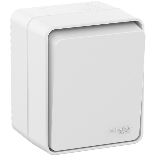 Выключатель 1-кл.  10 АХ, IP54, БЕЛЫЙ AtlasDesign Profi54