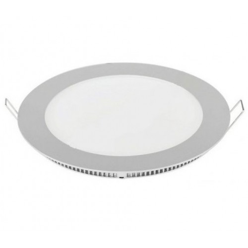 Панель светодиодная круглая RLP 24Вт 230В 4000К 1920Лм 300/285мм алюминий IP40 