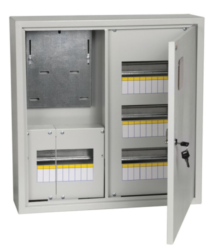 Корпус металлический ЩУРн-3/36 (560х550х165мм) IP31 TITAN IEK