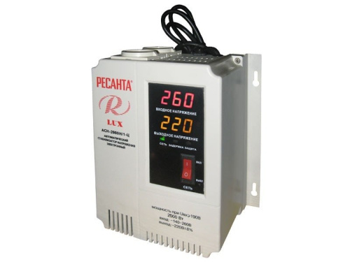 Стабилизатор АСН-2000 Н/1-Ц LUX Ресанта 