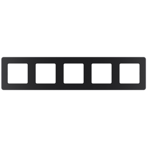 Рамка 5-местная антрацит INSPIRIA