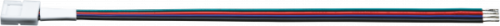 Коннектор Navigator NLSC-RGB10mm-W-PC-IP20