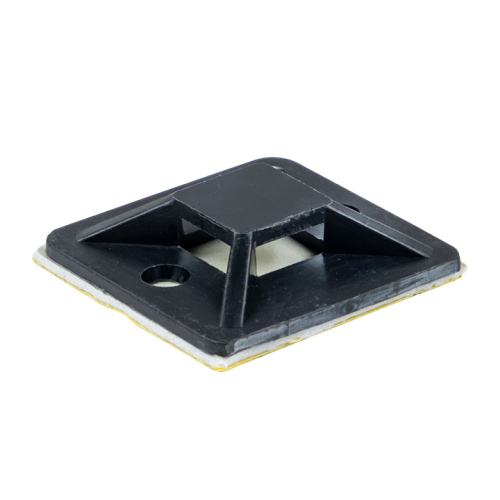 Площадка самоклеящаяся (30x30мм.) черная (100шт.) EKF