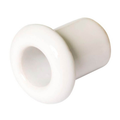 Втулка межстеновая фарфор белая