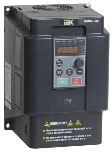 Преобразователь частоты CONTROL-L620 380В, 3Ф 7,5-11 kW IEK