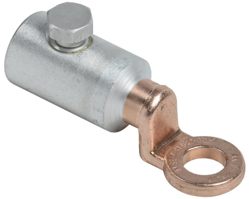 Медно-алюминиевый механический наконечник со срывными болтами АММН 35-150 IEK