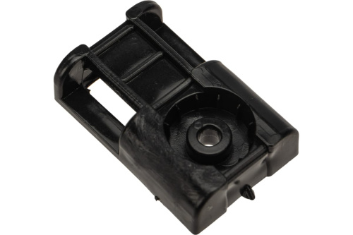 Площадка под стяжку для прямого монтажа 30х20мм, черная (100 шт/уп) REXANT